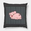 Oh My God Pig Shirt Throw Pillow Official Shane Dawson Merch