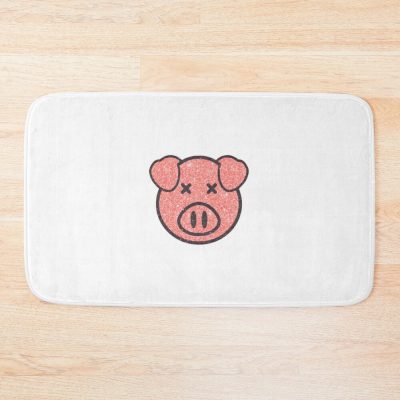 Shane Dawson Pig Logo Glitter Bath Mat Official Shane Dawson Merch