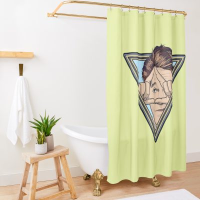 All-Seeing Eye Shane Dawson Portrait Shower Curtain Official Shane Dawson Merch