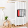 Shane Mood White04 Shower Curtain Official Shane Dawson Merch